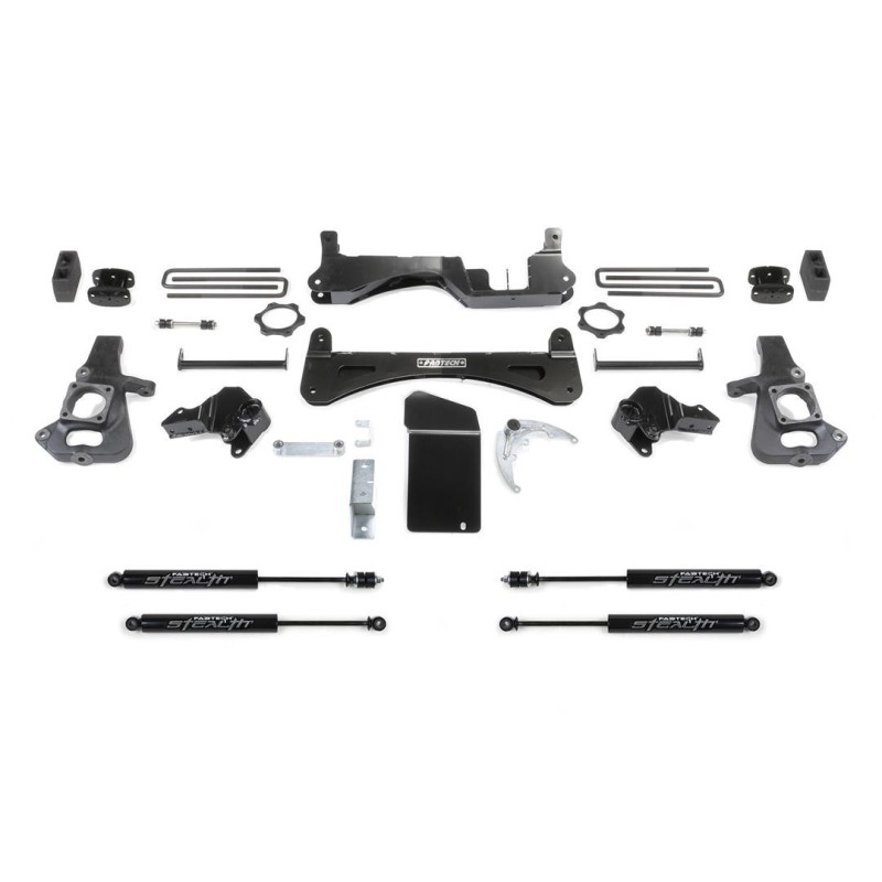 Lift Kit Suspension for 2001-2010 Chevrolet Silverado 2500 HD 4WD 4-4'' Lift Front and Rear