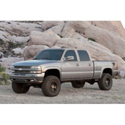 Lift Kit Suspension for 2001-2010 Chevrolet Silverado 2500 HD 4WD 4-4'' Lift Front and Rear