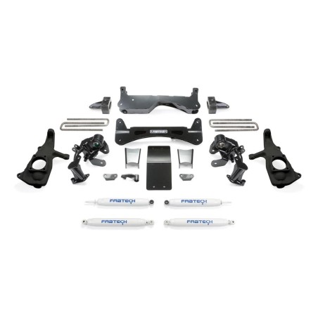 Lift Kit Suspension for 2011-2019 Chevrolet Silverado 2500 HD 4WD 4-4'' Lift Front and Rear