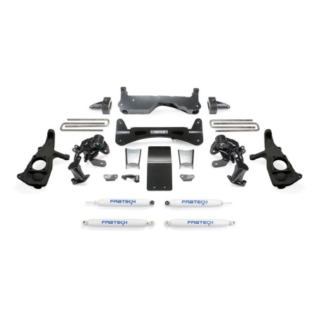 Lift Kit Suspension for 2011-2019 GMC Sierra 3500 HD 4WD 4-4'' Lift Front and Rear, Front, Rear