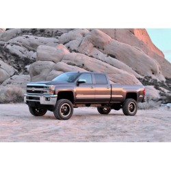 Lift Kit Suspension for 2011-2019 GMC Sierra 3500 HD 4WD 4-4'' Lift Front and Rear, Front, Rear