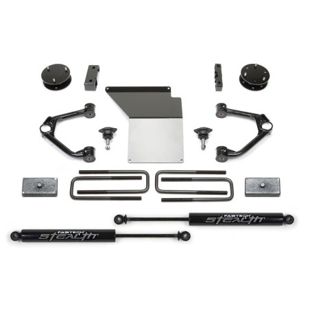 Lift Kit Suspension for 2019-2019 Chevrolet Silverado 1500 LD- Old Model 4-4'' Lift Front and Rear, Rear, Front