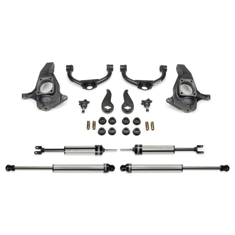 Leveling Kit Suspension for 2011-2019 Chevrolet Silverado 2500 HD 4WD 4-4'' Lift Front, Rear