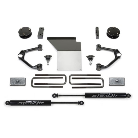 Lift Kit Suspension for 2014-2018 Chevrolet Silverado 1500 2WD/4WD 4-4'' Lift Front and Rear, Rear, Front