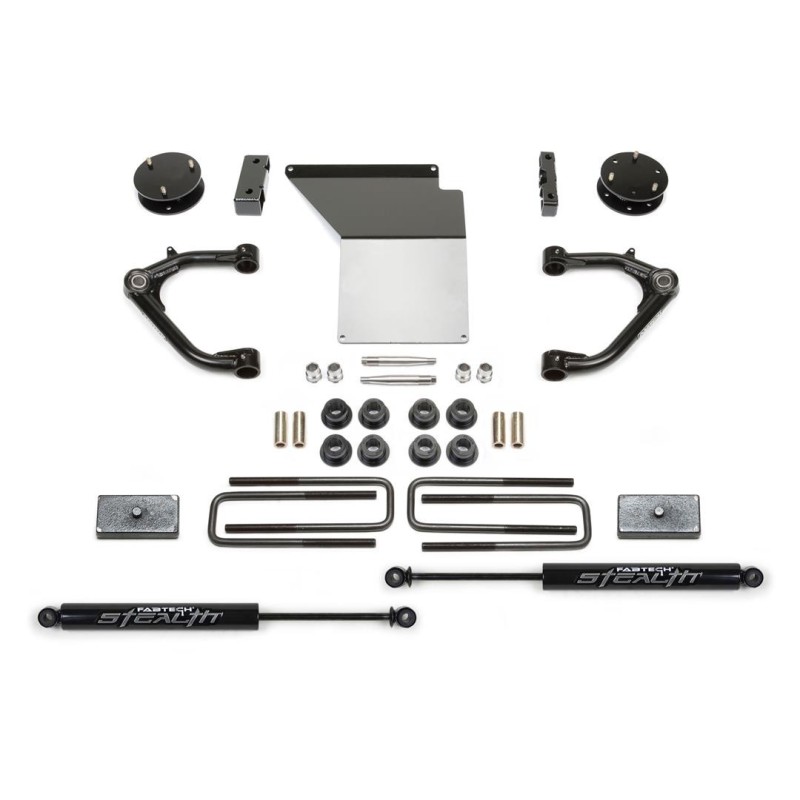 Lift Kit Suspension for 2019-2019 GMC Sierra 1500 Limited- Old Model 2WD/4WD 4-4'' Lift Front and Rear, Rear, Front