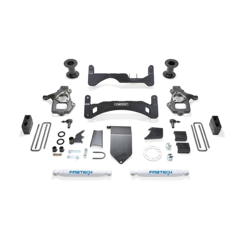 Lift Kit Suspension for 2014-2018 Chevrolet Silverado 1500 2WD/4WD 6-6'' Lift Front and Rear, Rear, Front