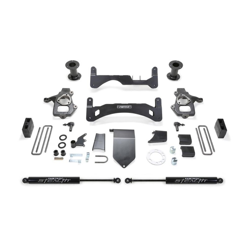 Lift Kit Suspension for 2014-2018 Chevrolet Silverado 1500 2WD/4WD 6-6'' Lift Front and Rear, Rear, Front