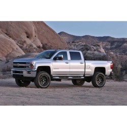 Lift Kit Suspension for 2011-2019 Chevrolet Silverado 2500 HD 2WD/4WD 4-4'' Lift Front and Rear