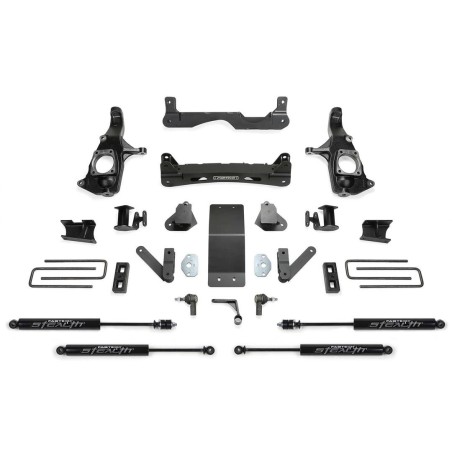 Lift Kit Suspension for 2011-2019 Chevrolet Silverado 2500 HD 4-4'' Lift Front and Rear