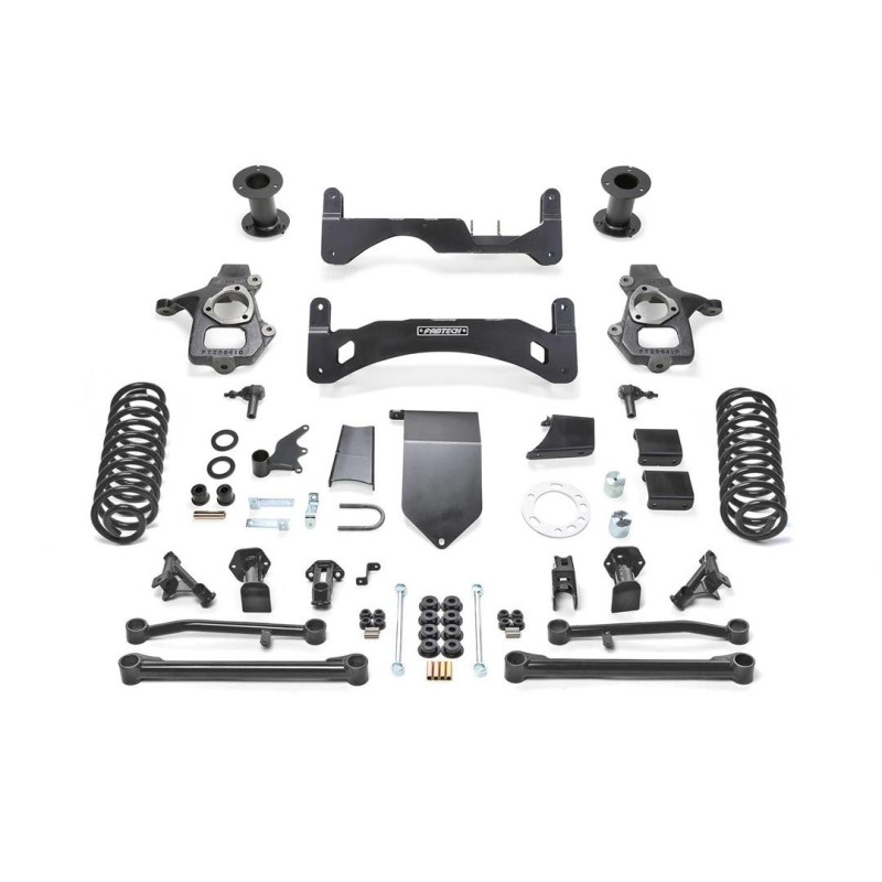 Lift Kit Suspension for 2017-2020 Chevrolet Suburban 6-6'' Lift Front and Rear, Front, Rear