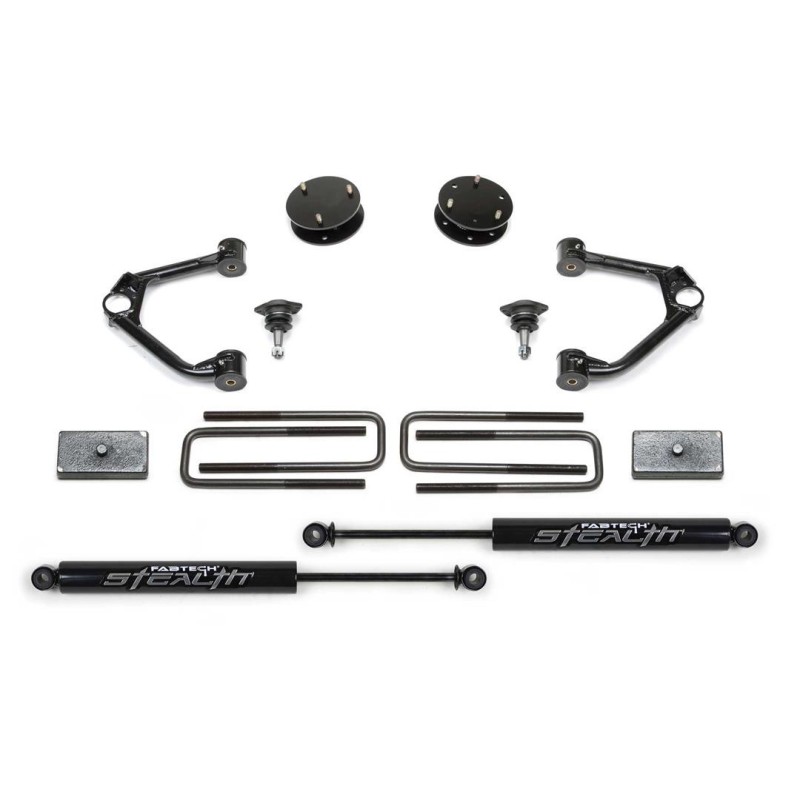 Lift Kit Suspension for 2023-2023 Chevrolet Silverado 1500 4WD 3.5-3.5'' Lift Front and Rear