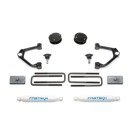 Lift Kit Suspension for 2020-2021 Chevrolet Silverado 1500 4WD 3.5-3.5'' Lift Front and Rear