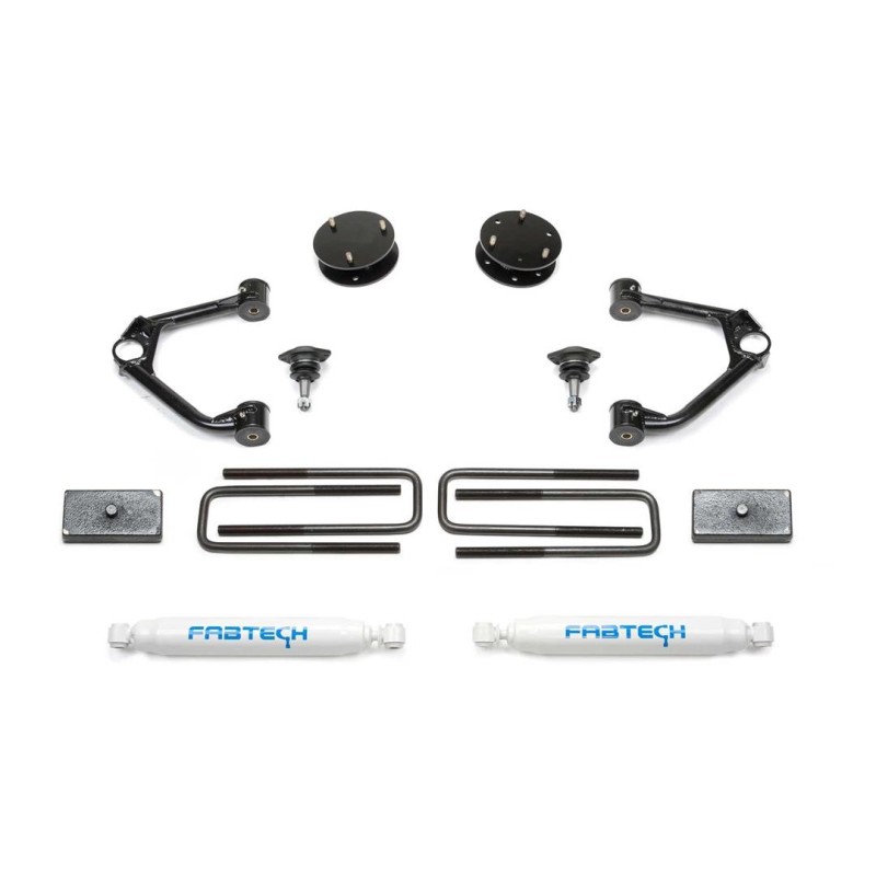 Lift Kit Suspension for 2022-2022 Chevrolet Silverado 1500- New Model 4WD 3.5-3.5'' Lift Front and Rear