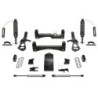 Lift Kit Suspension for 2023-2023 GMC Sierra 1500 4WD 6-6'' Lift Front and Rear, Front, Rear