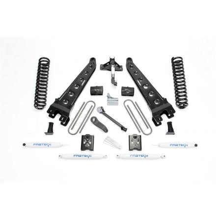 Lift Kit Suspension for 2005-2007 Ford F-250 Super Duty 4WD 4-4'' Lift Front and Rear