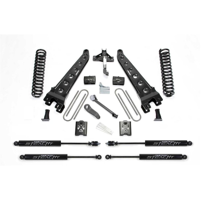 Lift Kit Suspension for 2005-2007 Ford F-250 Super Duty 4WD 4-4'' Lift Front and Rear