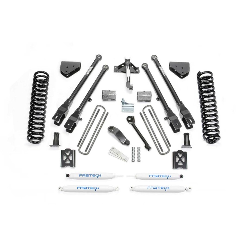 Lift Kit Suspension for 2005-2007 Ford F-250 Super Duty 4WD 4-4'' Lift Front and Rear