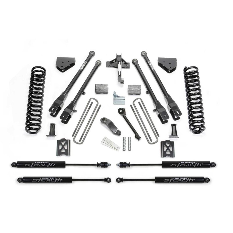 Lift Kit Suspension for 2005-2007 Ford F-250 Super Duty 4WD 4-4'' Lift Front and Rear