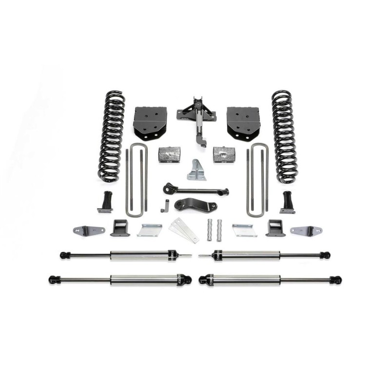 Lift Kit Suspension for 2008-2010 Ford F-550 Super Duty 4WD 4-4'' Lift Front and Rear