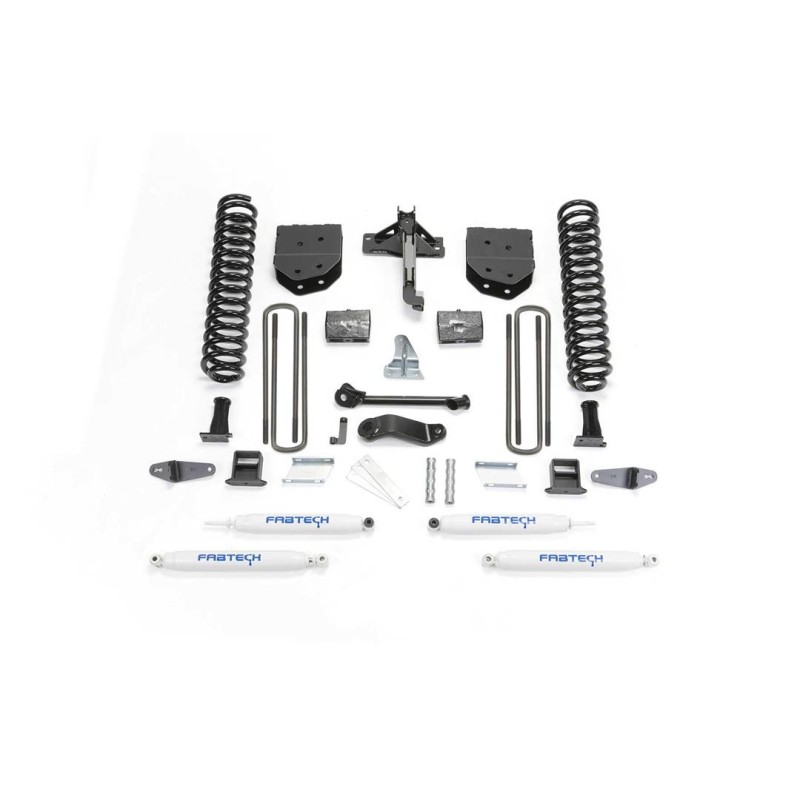 Lift Kit Suspension for 2008-2010 Ford F-550 Super Duty 4WD 4-4'' Lift Front and Rear