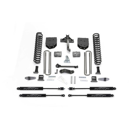 Lift Kit Suspension for 2008-2010 Ford F-550 Super Duty 4WD 4-4'' Lift Front and Rear