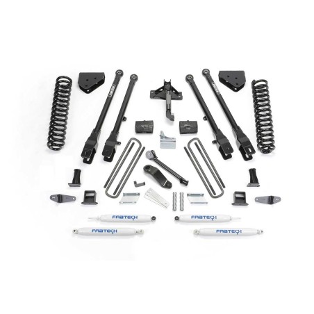 Lift Kit Suspension for 2008-2010 Ford F-550 Super Duty 4WD 4-4'' Lift Front and Rear