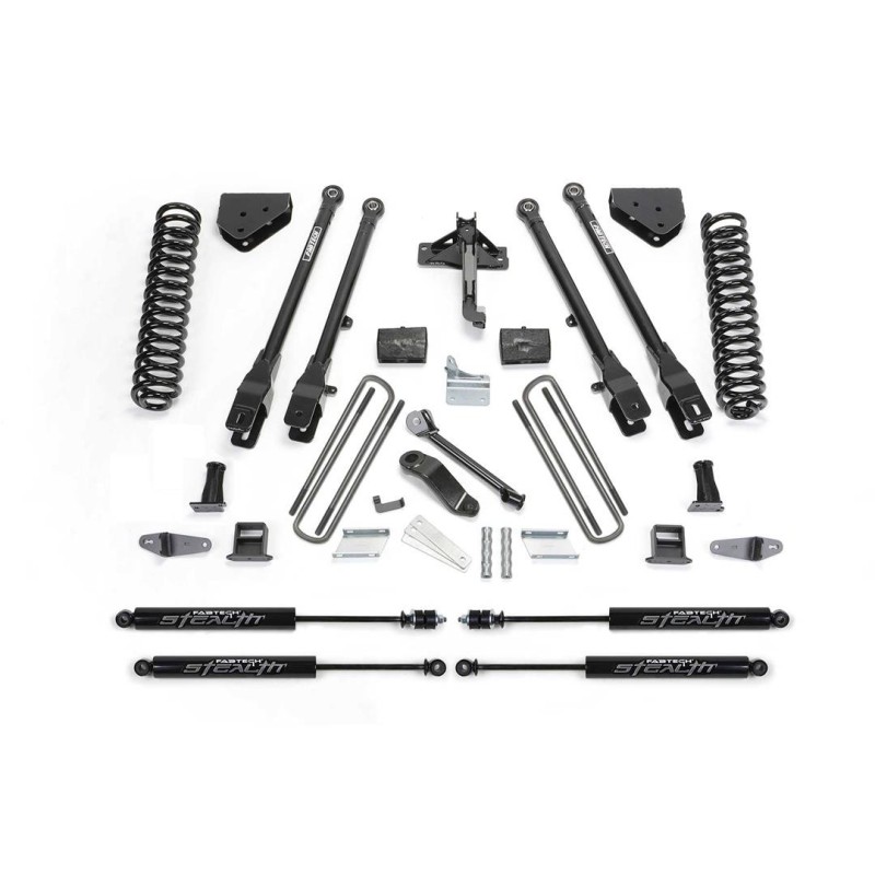 Lift Kit Suspension for 2008-2010 Ford F-550 Super Duty 4WD 4-4'' Lift Front and Rear