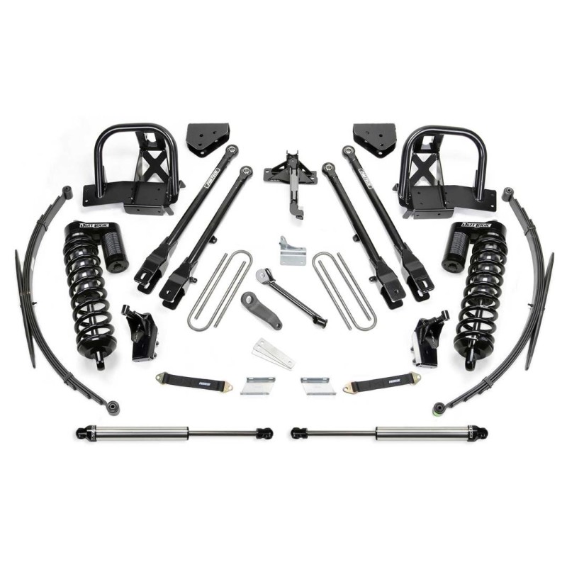 Lift Kit Suspension for 2008-2010 Ford F-250 Super Duty 4WD 8-8'' Lift Front and Rear, Front, Rear