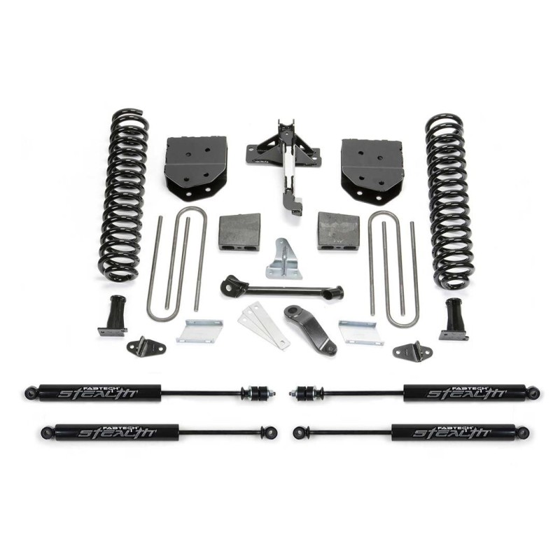 Lift Kit Suspension for 2008-2016 Ford F-250 Super Duty 4WD 4-4'' Lift Front and Rear