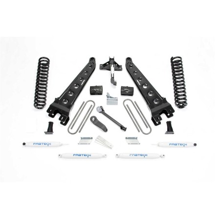 Lift Kit Suspension for 2008-2016 Ford F-250 Super Duty 4WD 4-4'' Lift Front and Rear