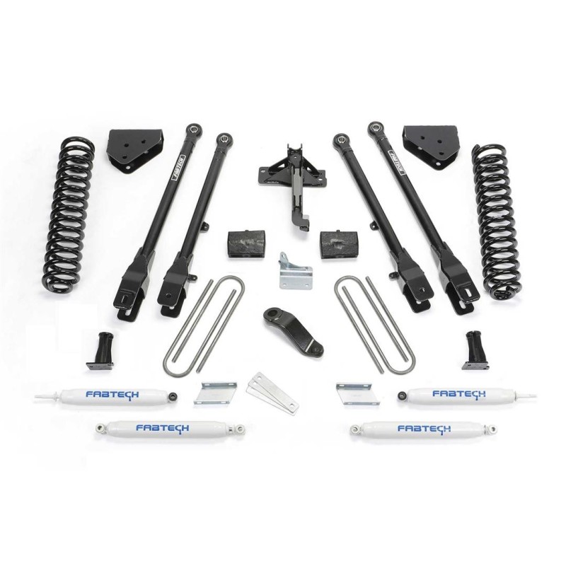 Lift Kit Suspension for 2008-2016 Ford F-250 Super Duty 4WD 4-4'' Lift Front and Rear