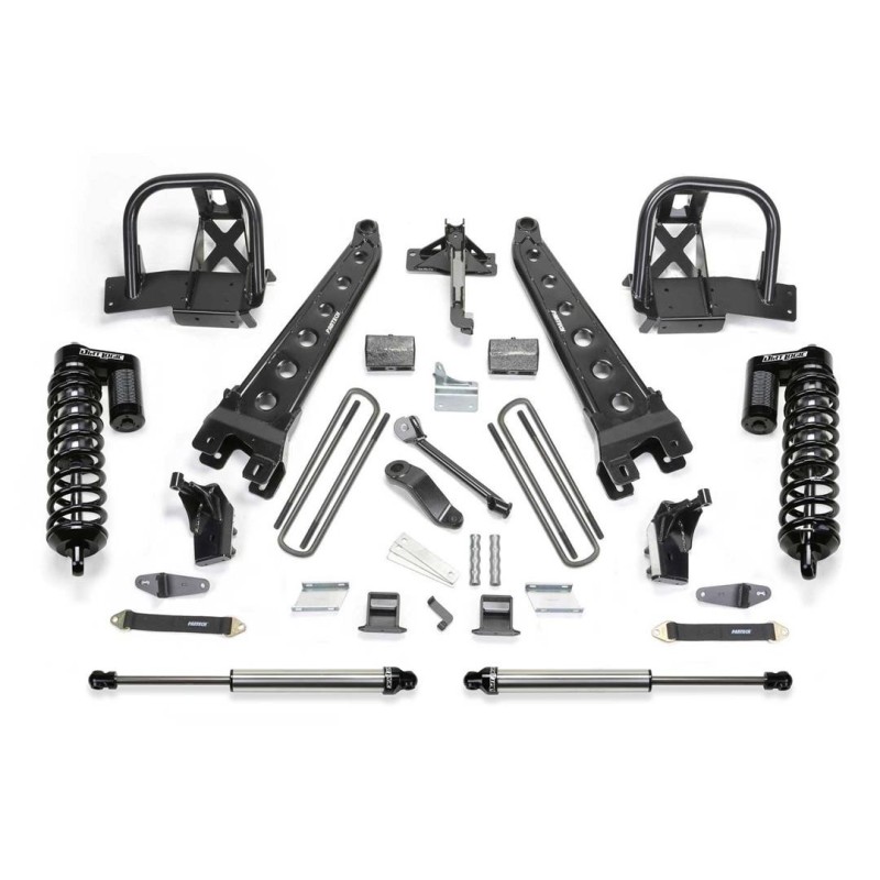 Lift Kit Suspension for 2011-2011 Ford F-550 Super Duty 4WD 6-6'' Lift Front and Rear, Front, Rear