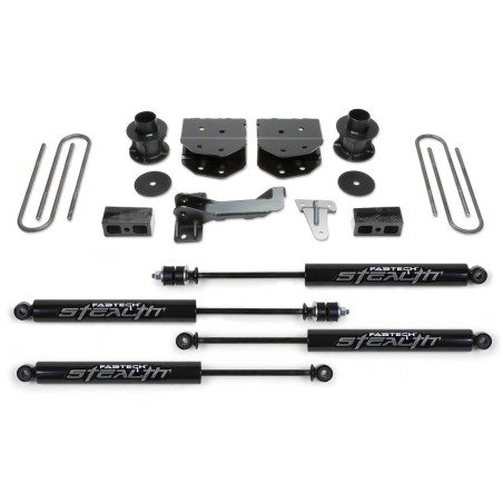 Lift Kit Suspension for 2005-2007 Ford F-250 Super Duty 4WD 4-4'' Lift Front and Rear