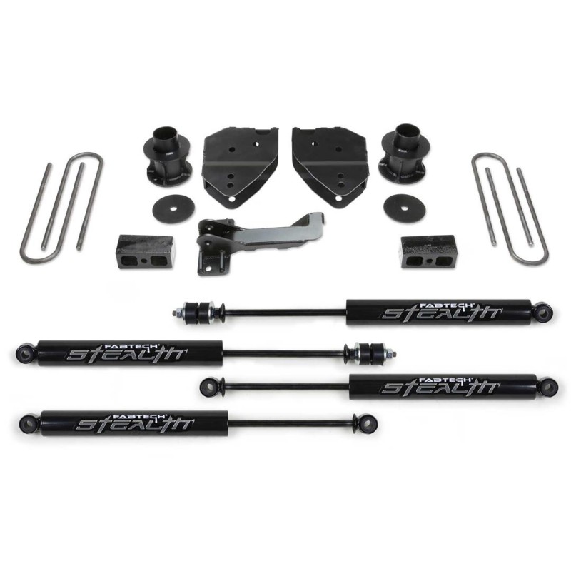 Lift Kit Suspension for 2017-2022 Ford F-250 Super Duty 4WD 4-4'' Lift Front and Rear