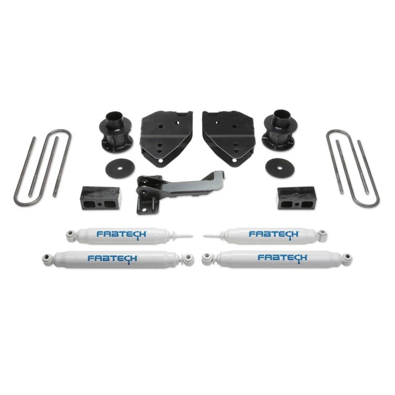 Lift Kit Suspension for 2017-2022 Ford F-350 Super Duty 4WD 4-4'' Lift Front and Rear