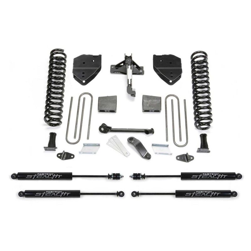 Lift Kit Suspension for 2017-2022 Ford F-350 Super Duty 4WD 4-4'' Lift Front and Rear