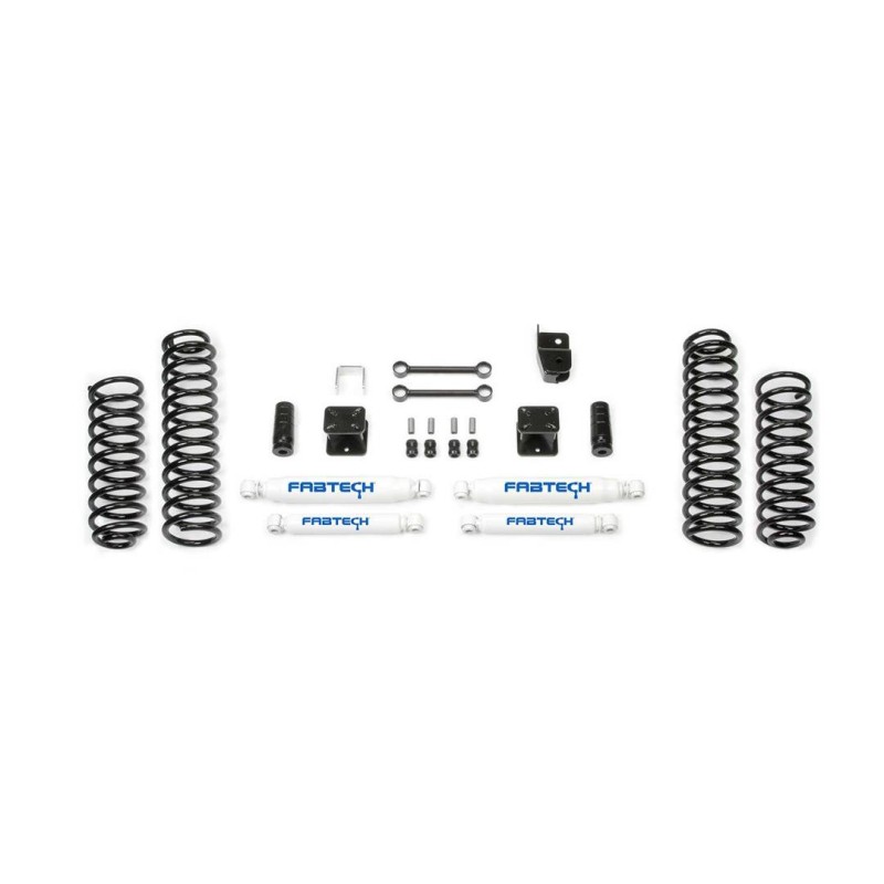 Lift Kit Suspension for 2007-2018 Jeep Wrangler JK 3-3'' Lift Front and Rear, Front, Rear