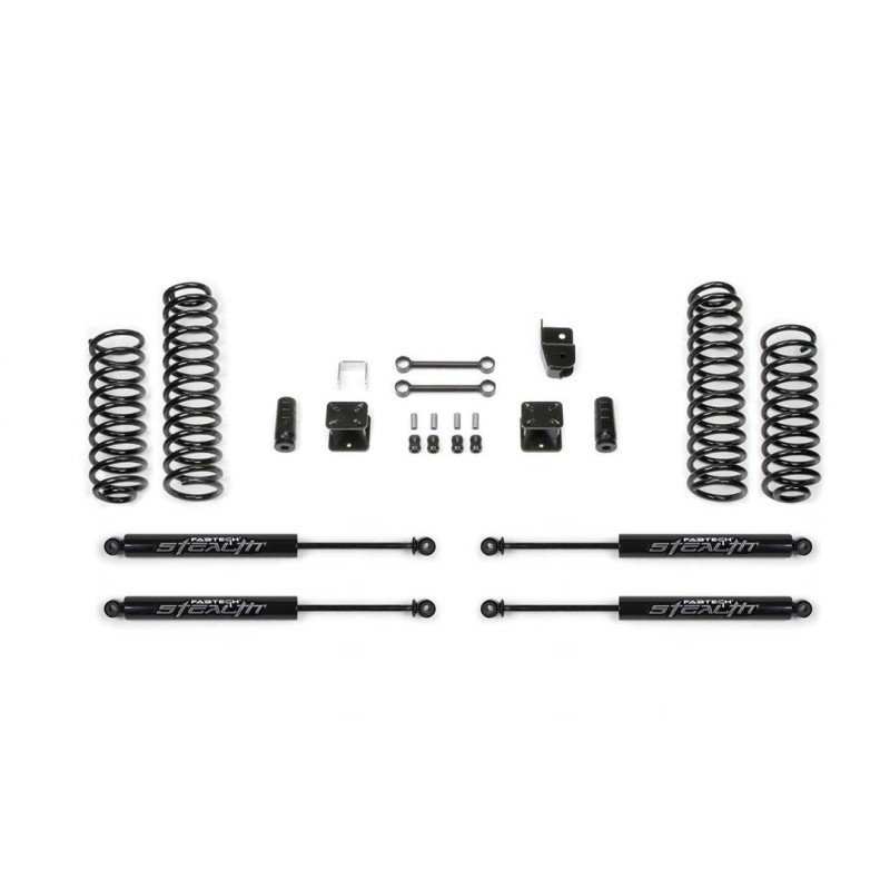 Lift Kit Suspension for 2007-2018 Jeep Wrangler JK 4WD 3-3'' Lift Front and Rear, Front, Rear