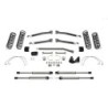 Lift Kit Suspension for 2007-2018 Jeep Wrangler JK 3-3'' Lift Front and Rear, Front, Rear