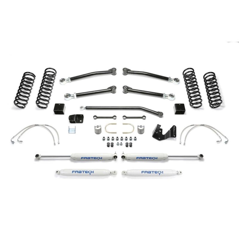 Lift Kit Suspension for 2007-2018 Jeep Wrangler JK 4WD 3-3'' Lift Front and Rear, Front, Rear