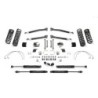 Lift Kit Suspension for 2007-2018 Jeep Wrangler JK 5-5'' Lift Front and Rear, Front, Rear