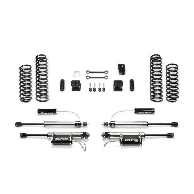 Lift Kit Suspension for 2007-2018 Jeep Wrangler JK 3-3'' Lift Front and Rear, Front, Rear