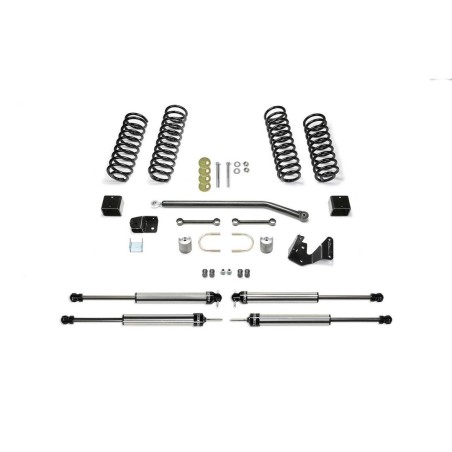 Lift Kit Suspension for 2007-2018 Jeep Wrangler JK 4WD 3-3'' Lift Front and Rear, Front, Rear