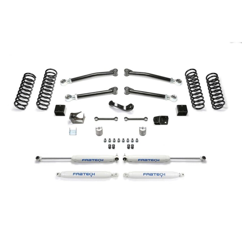 Lift Kit Suspension for 2007-2018 Jeep Wrangler JK 4WD 3-3'' Lift Front and Rear, Front, Rear