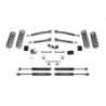 Lift Kit Suspension for 2007-2018 Jeep Wrangler JK 4WD 3-3'' Lift Front and Rear, Front, Rear