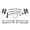 Lift Kit Suspension for 2020-2023 Jeep Wrangler JL 3-3'' Lift Front and Rear, Front, Rear