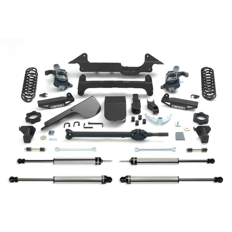 Lift Kit Suspension for 2003-2008 Hummer H2 6-6'' Lift Front and Rear, Front, Rear