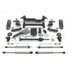 Lift Kit Suspension for 2003-2008 Hummer H2 6-6'' Lift Front and Rear, Front, Rear