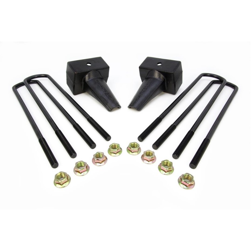 Leaf Spring Block Kit for 2011-2019 Chevrolet Silverado 3500 HD 4WD 4-4'' Lift