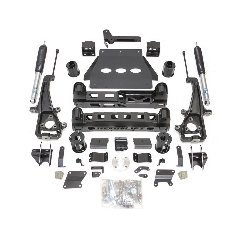 Lift Kit Suspension for 2023-2023 Ram 1500 4WD 4-4'' Lift Front and Rear, Rear, Front